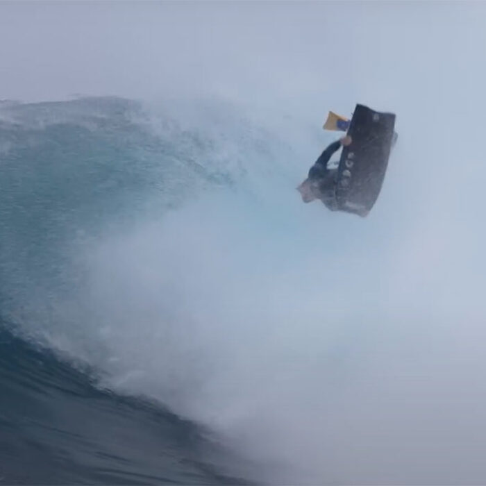 Lewy Finnegan bodyboarding