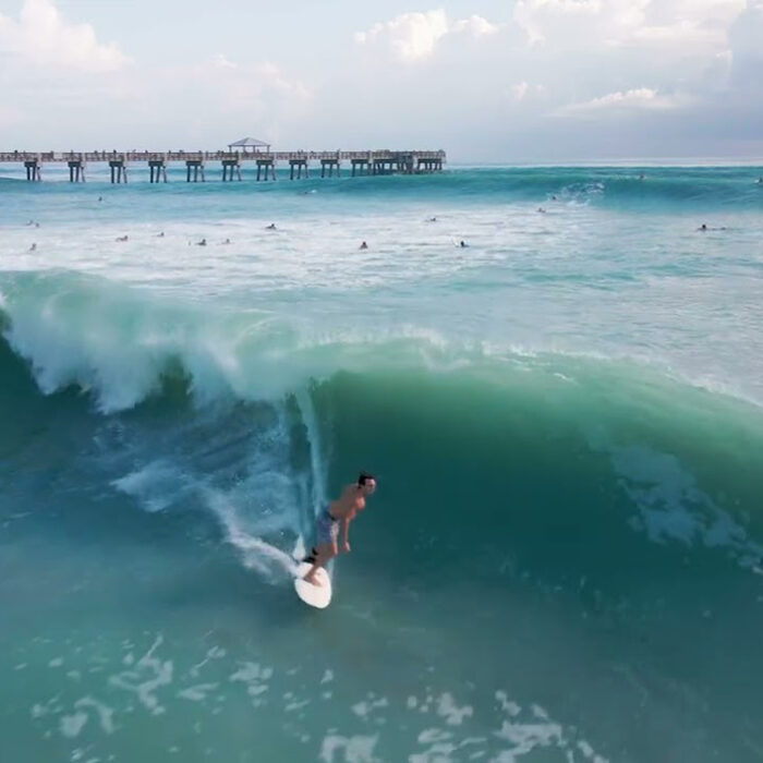 Conditions at the Juno Pier Couldn't Have Been Dreamier