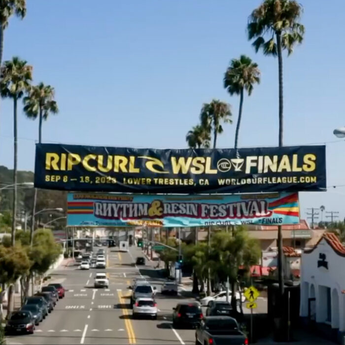 San Clemente hosted the 2023 WSL Finals. Photo: City Of San Clemente // Instagram