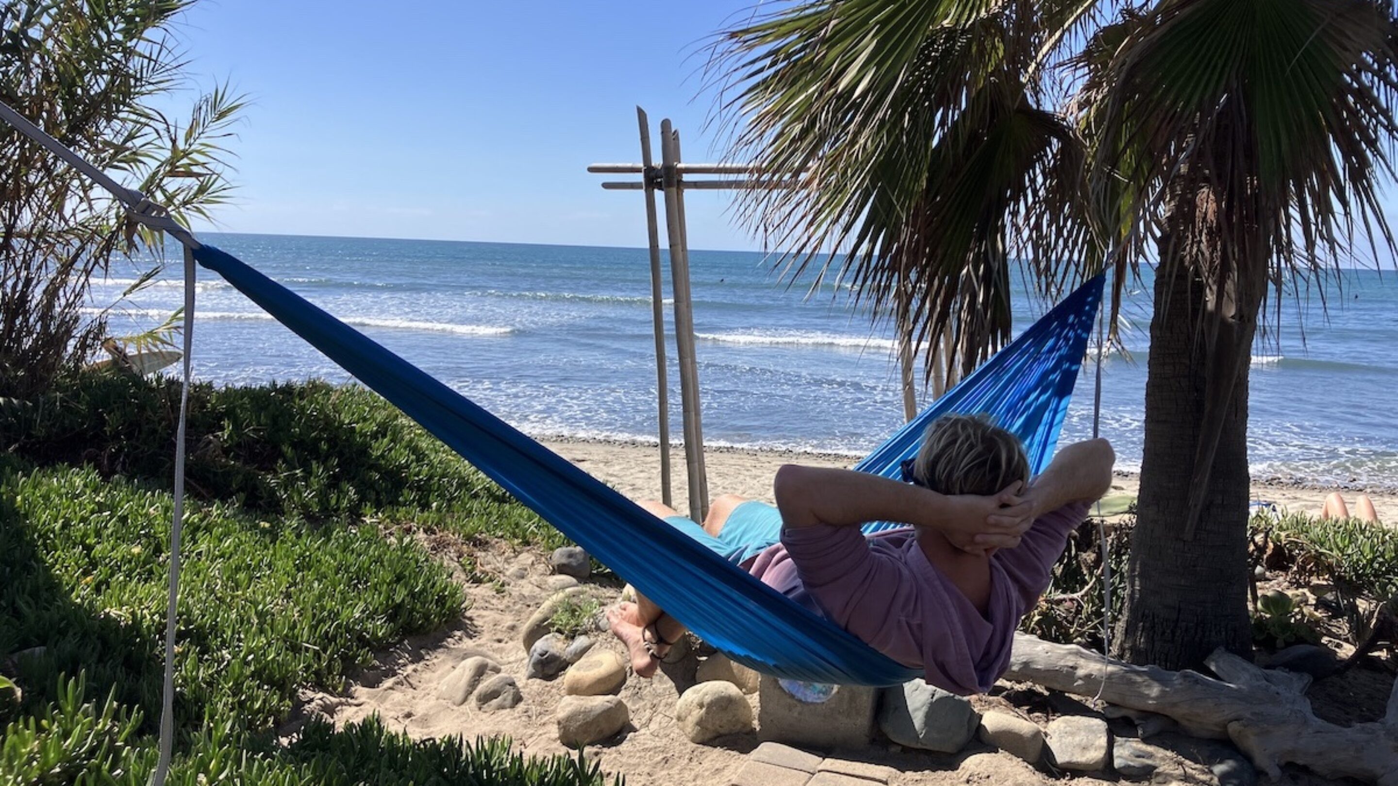 hanging in our favorite hammocks