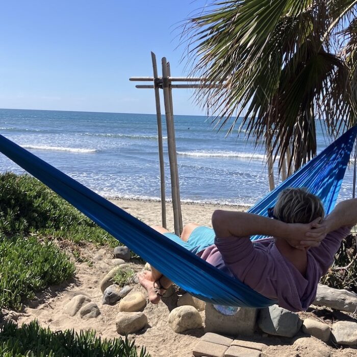 hanging in our favorite hammocks