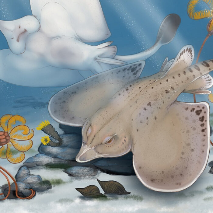 An illustration of the new shark species. Photo: National Park Service