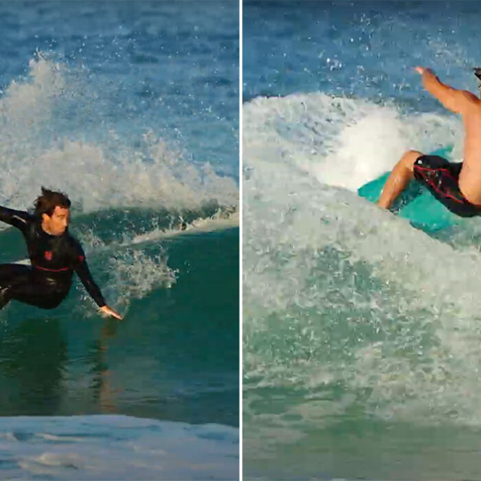 Clay Marzo and Mason Ho in France