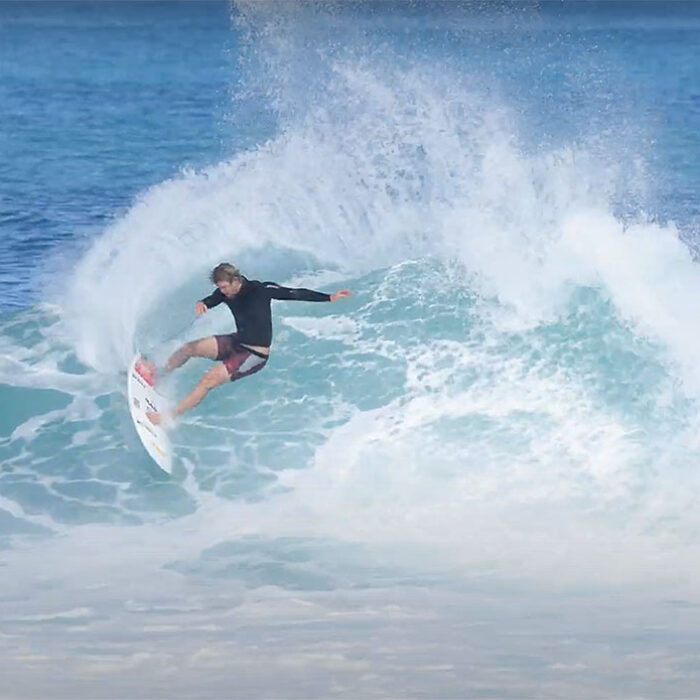 John John Florence surfing Rocky Point