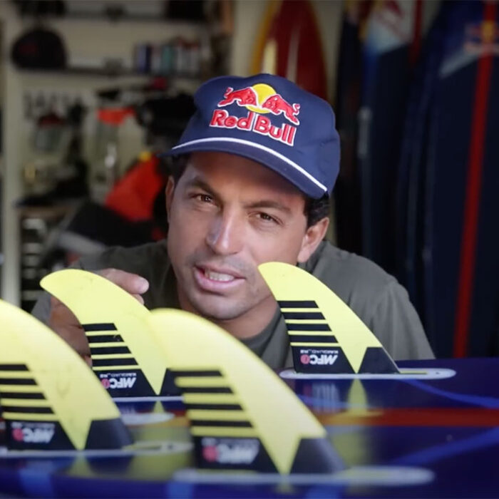 Kai Lenny surfboard fins
