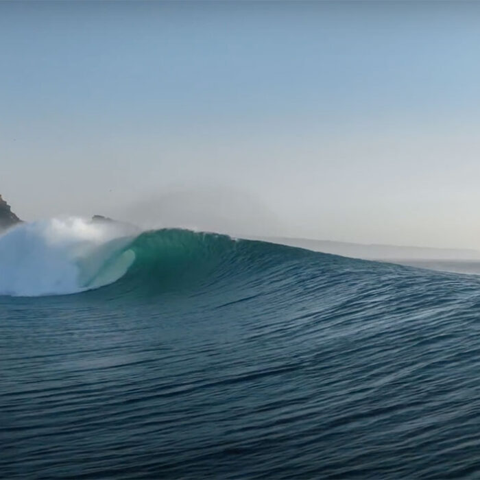 Nazaré surfing