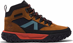 a product photo of the Timberland Greenstride Motion 6 hiking boots