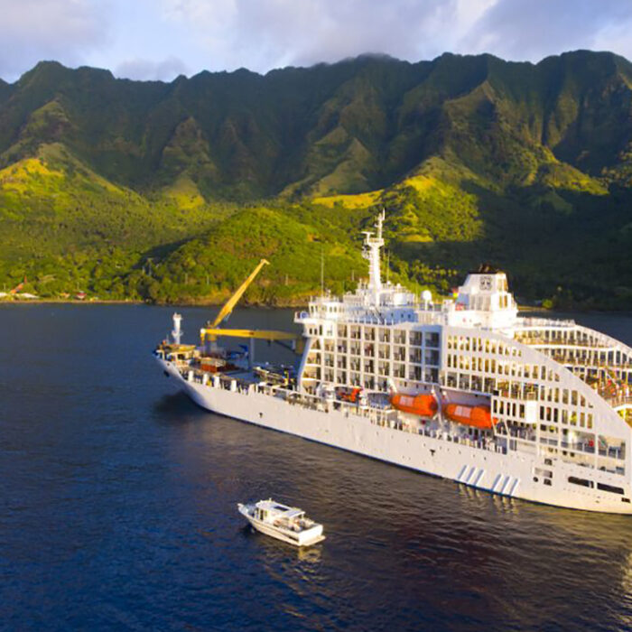 Olympic Surfers Will Stay on a Cruise Ship at Teahupo'o During the Paris Olympics