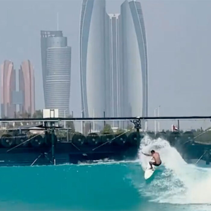 Filipe Toledo surfing Surf Abu Dhabi