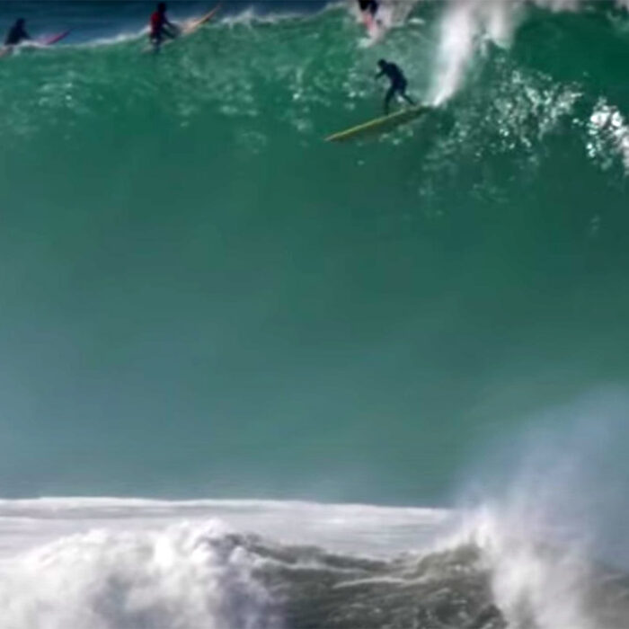 Examining the Free Fall In Big Waves at Maverick's