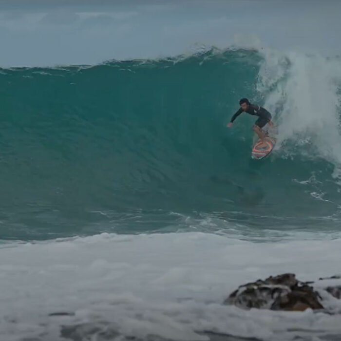 Mason Ho surfing