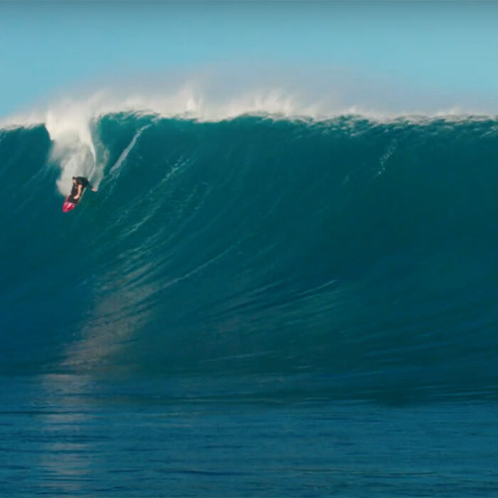 Nate Florence surfing outer reef