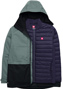 The 3 in 1 Smarty Snowboard jacket from 686