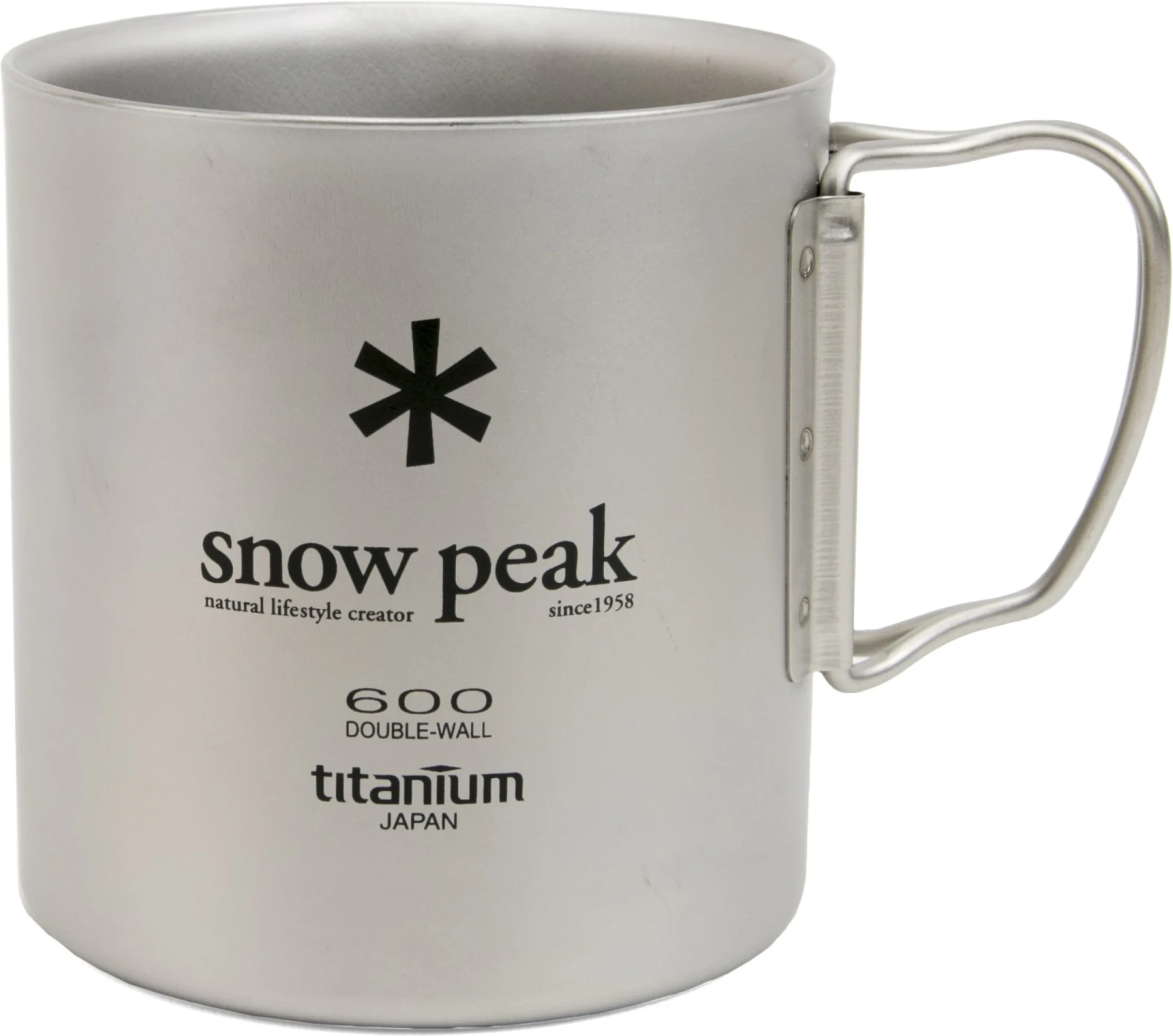 Snow Peak Titanium Double Wall insulated coffee mug