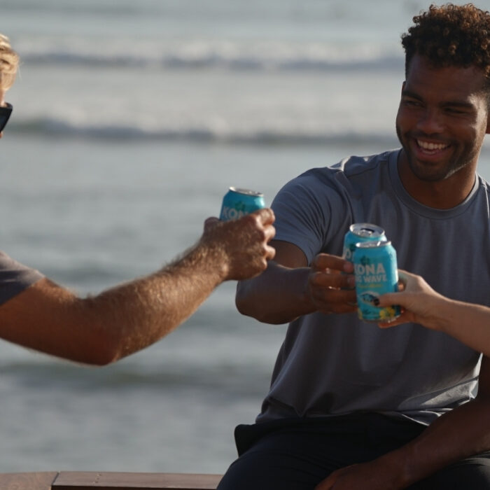 Kona Big Wave Aloha Bench with Hunter Jones at San Onofre