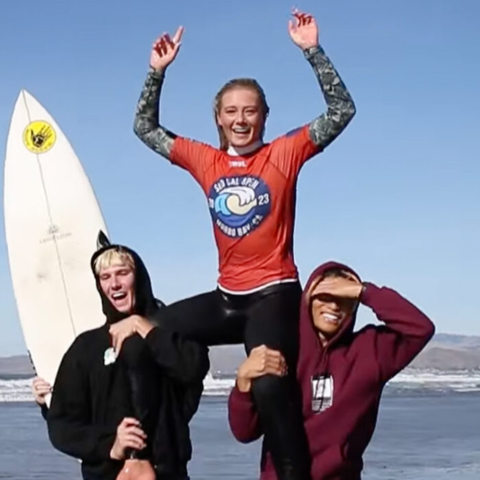 McCaffray. Photo: WSL // YouTube