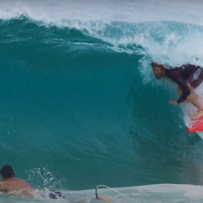 John John Florence surfing North Shore