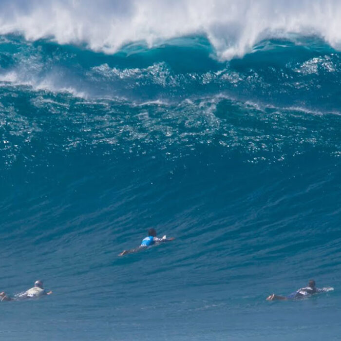 Jamie O'Brien surfing Pipeline