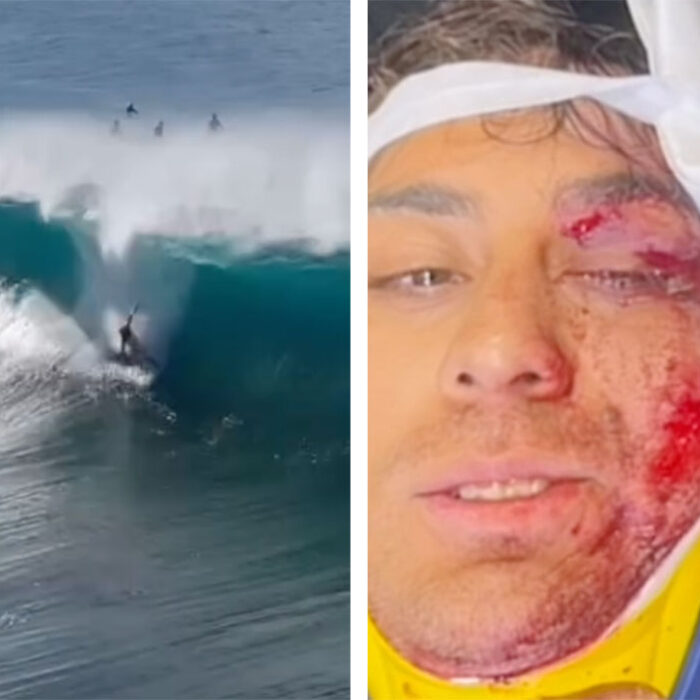 Koa Rothman pipeline wipeout