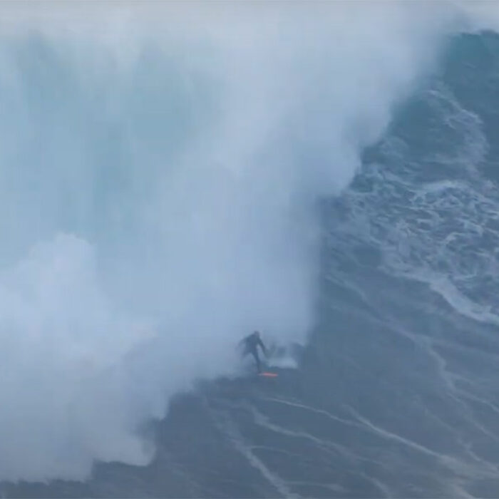 Nazaré big wave surfing