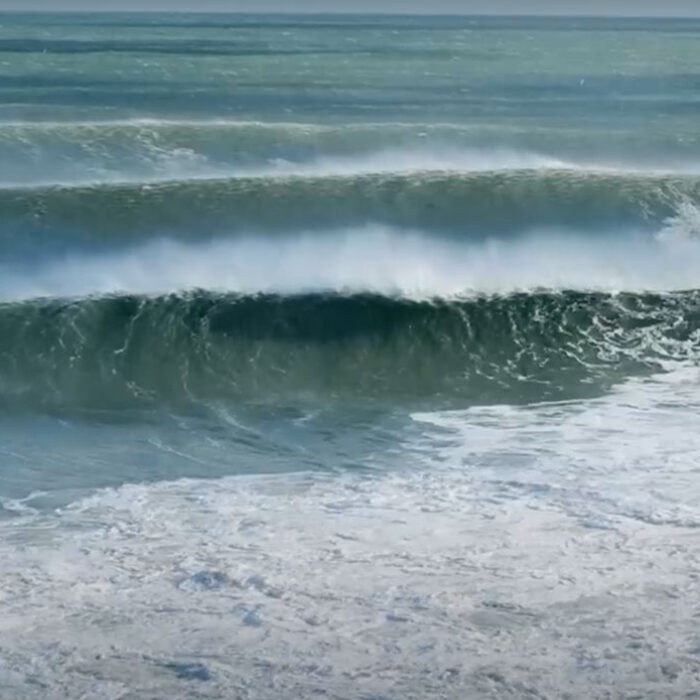 Huge surf in New Jersey