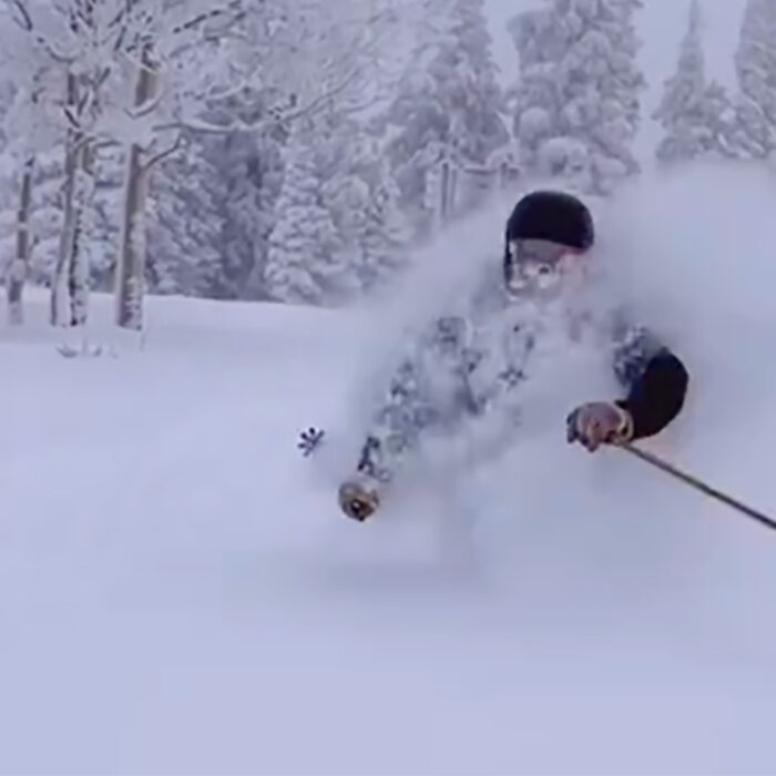 This Is What 30 Inches of Powder Looks Like at Steamboat Springs