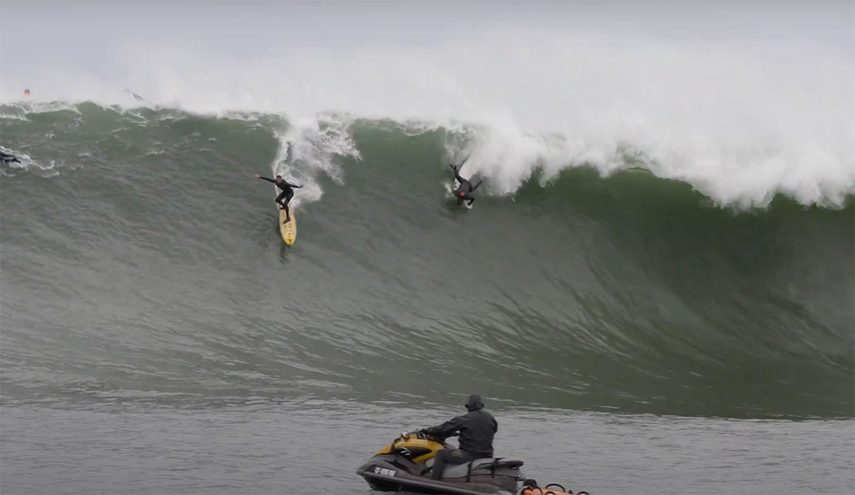 Watch Ryan Augenstein Go Over the Falls in Slow Motion at Maverick's - Vimarsana News