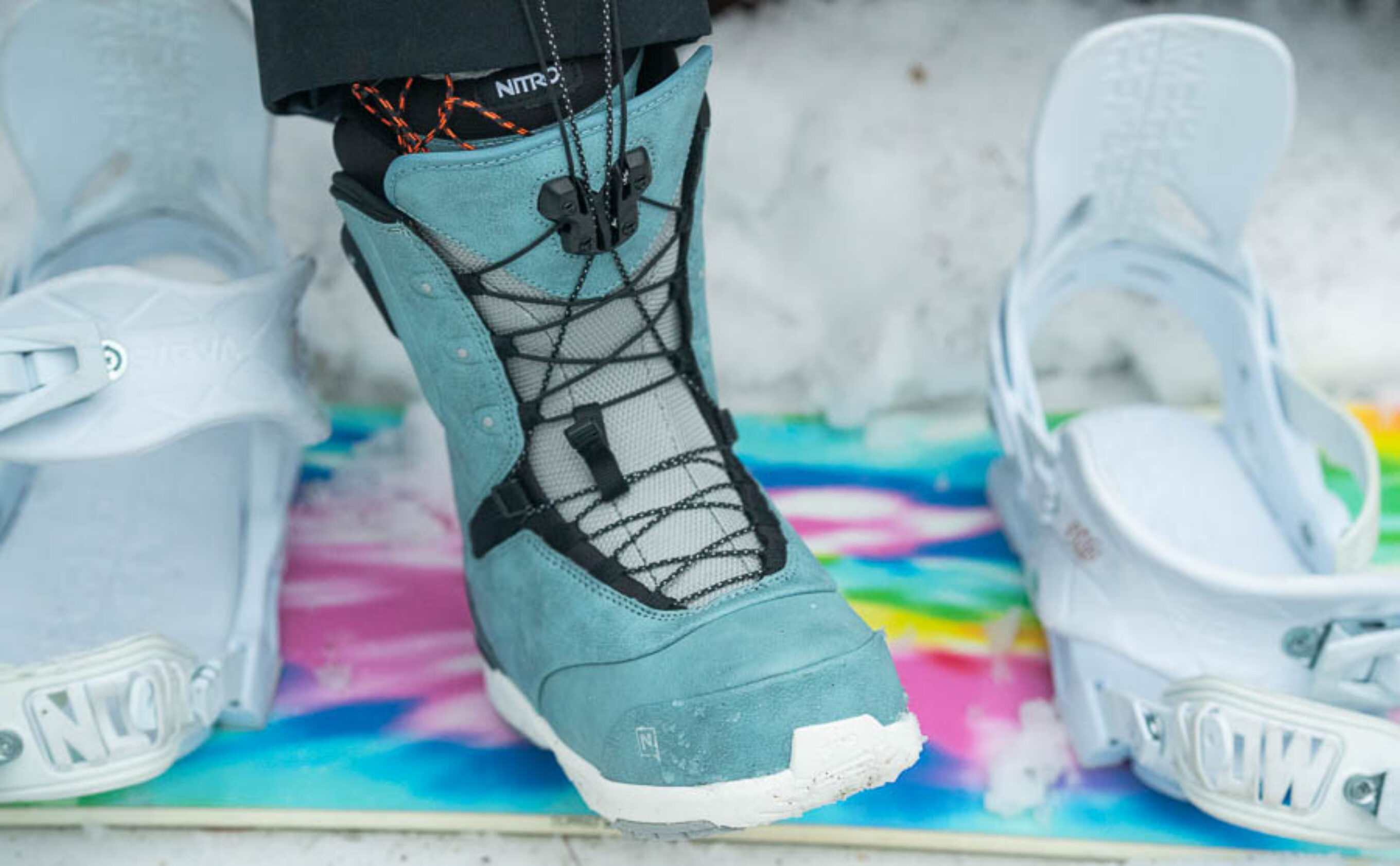 testing the nitro crown tls snowboard boot