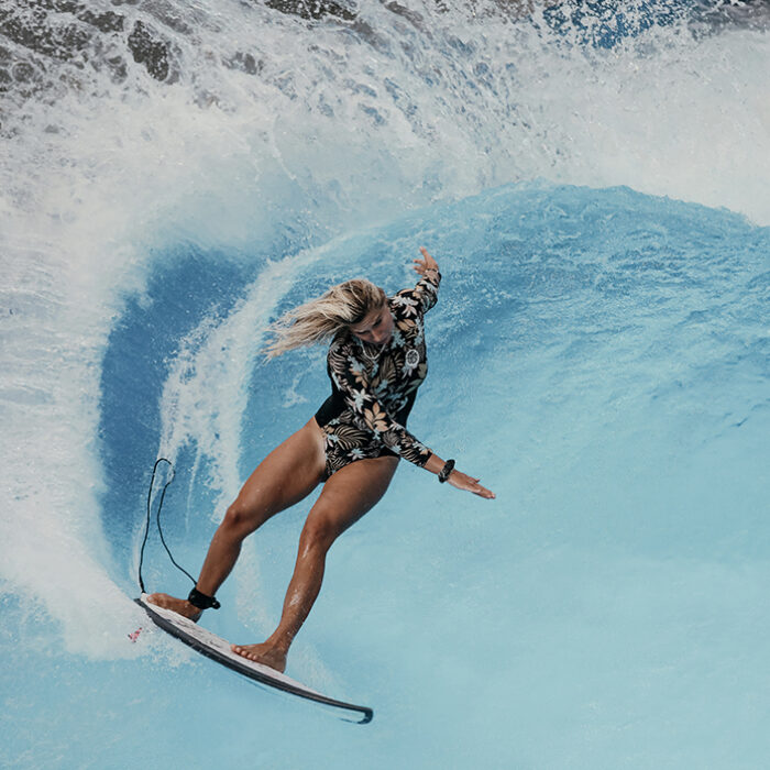 Janina Zeitler Learned to Surf in a River; She Wants to Qualify for the Championship Tour