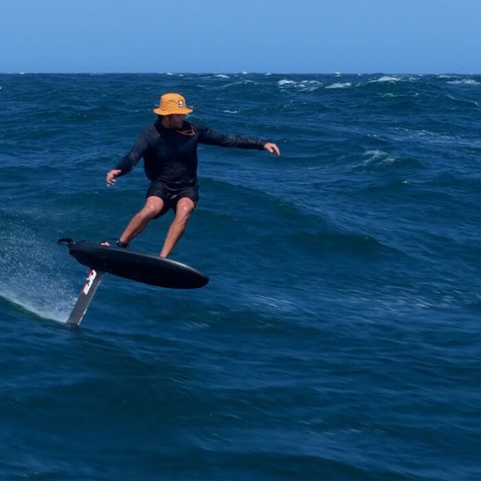 Adam Bennetts Foil surfing