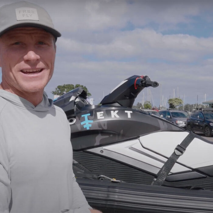 Mark Healey on Jet Ski