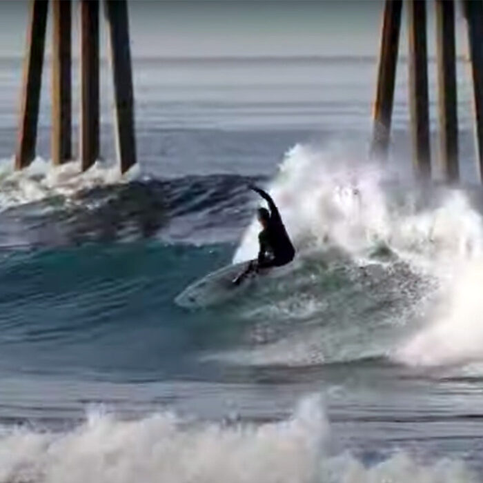 10 Minutes of Classic Southern California Pier Surf
