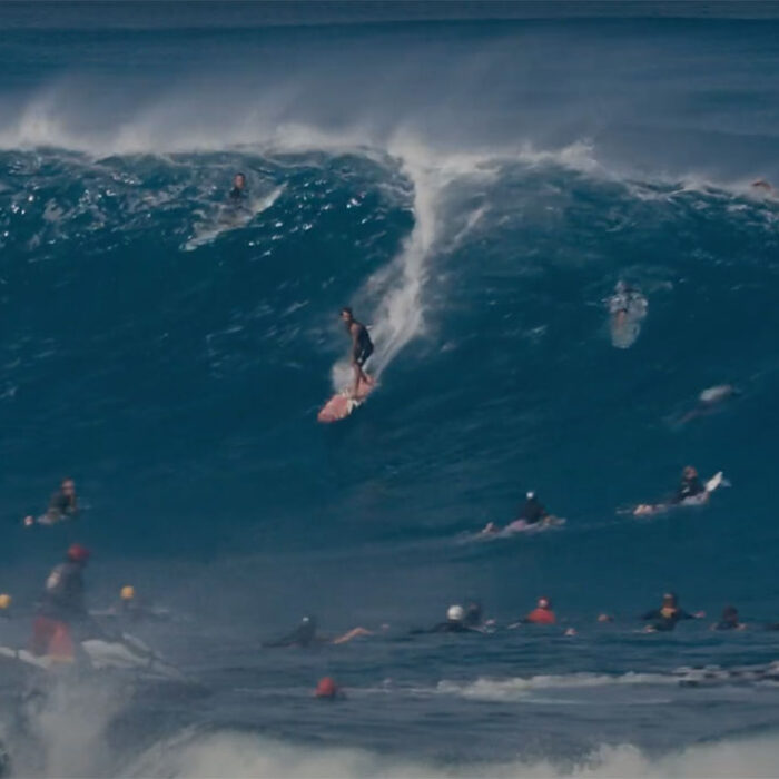 Mason Ho surfing Pipeline