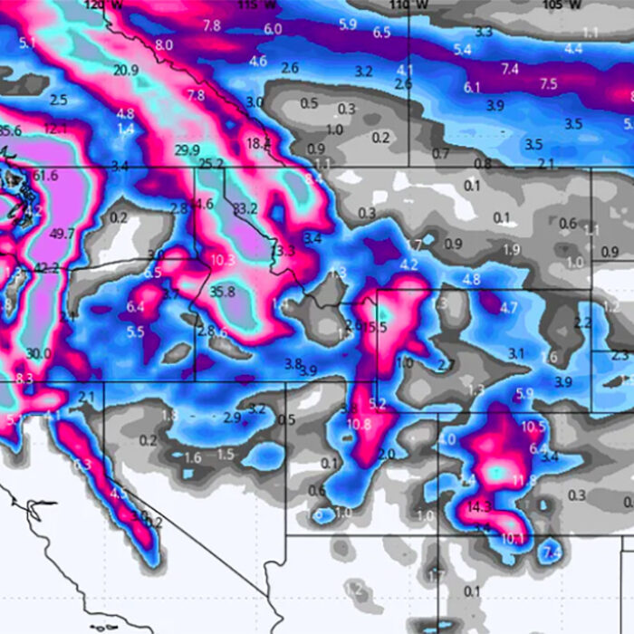 Parts of the West Could Get 5-7 Feet of Snow in the Next Week