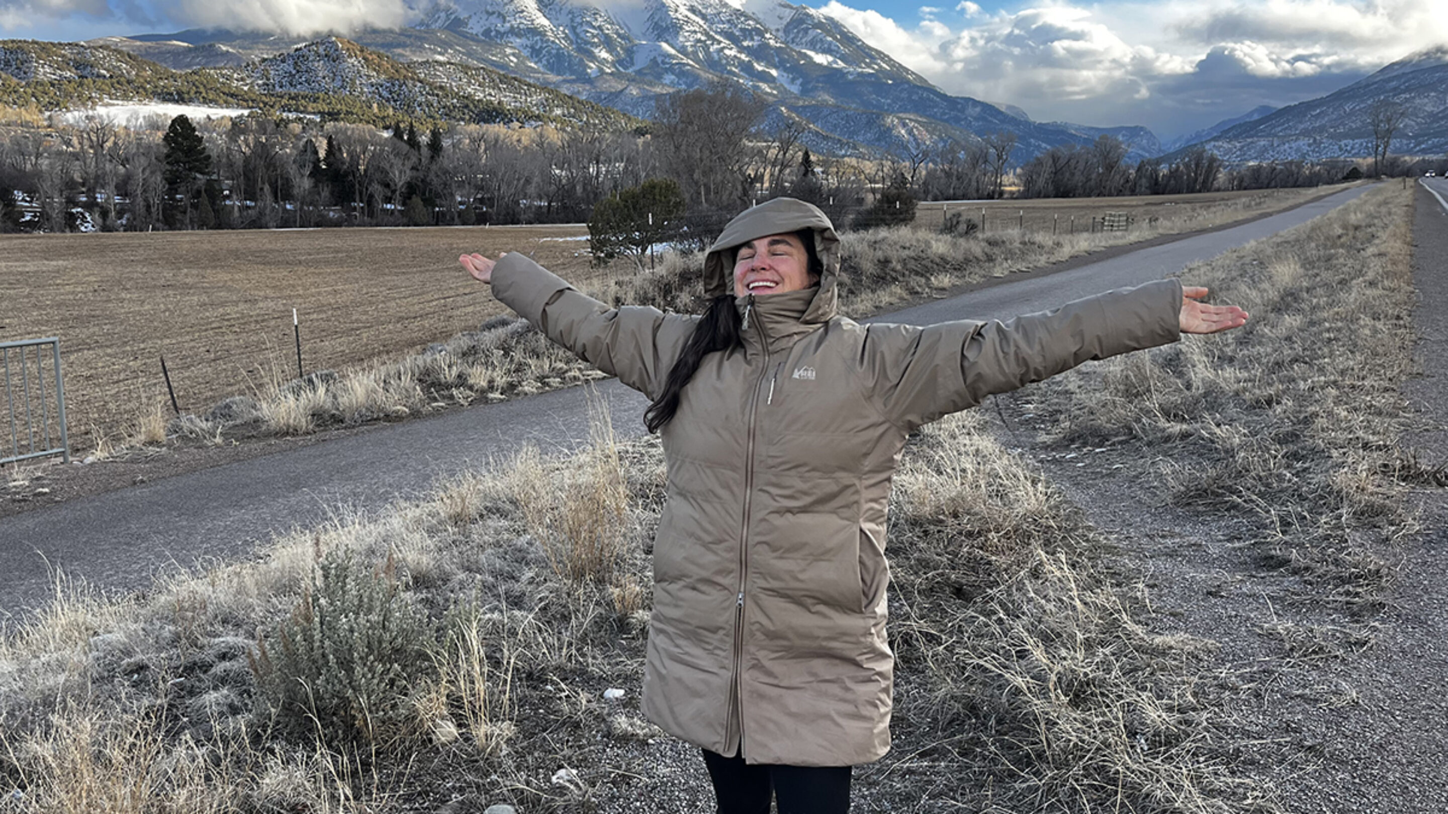 REI Stormhenge Hybrid Down Parka Hero Image