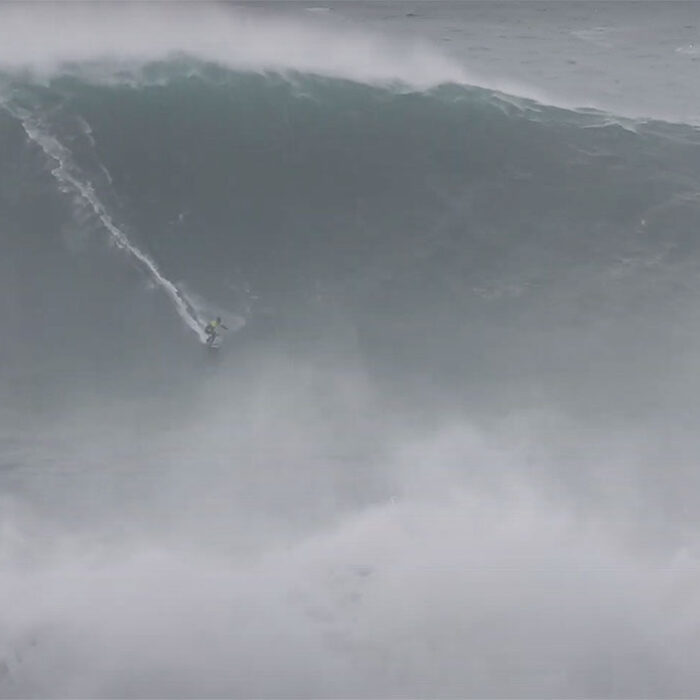 Nazaré big wave surfing