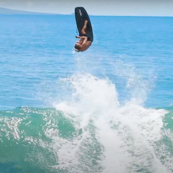 Kai Lenny on e-surfboard