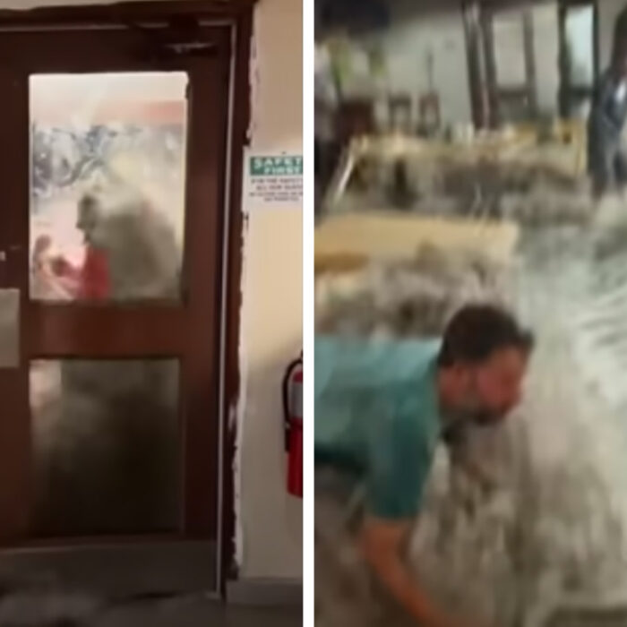 Terrifying Footage Emerges of Rogue Waves Smashing Army Base in Marshall Islands