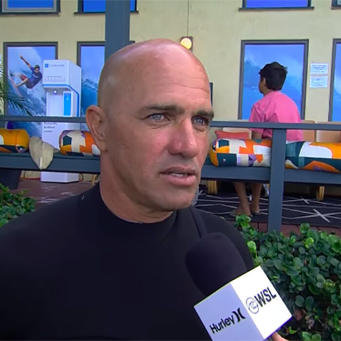 Did Kelly Slater Insinuate He Was Retiring During His On-Air Interview at Sunset?