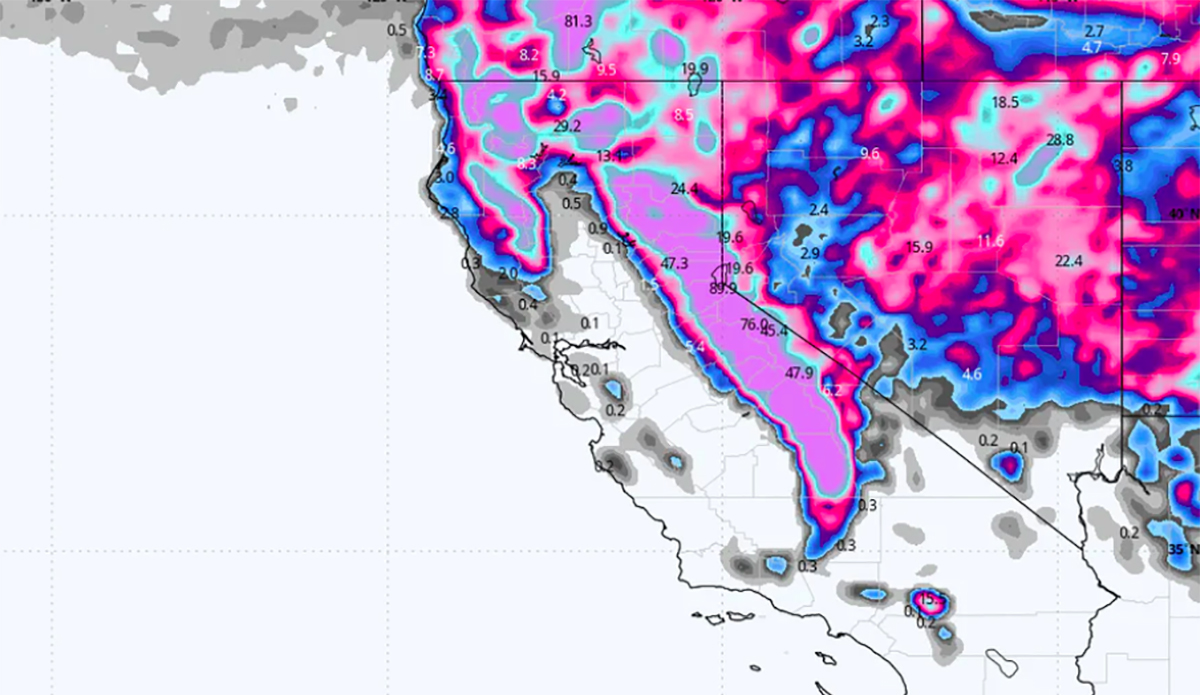Sierra Ski Resorts Are Warning of Massive Storm That Could Dump Up to 12 Feet of Snow - Vimarsana News