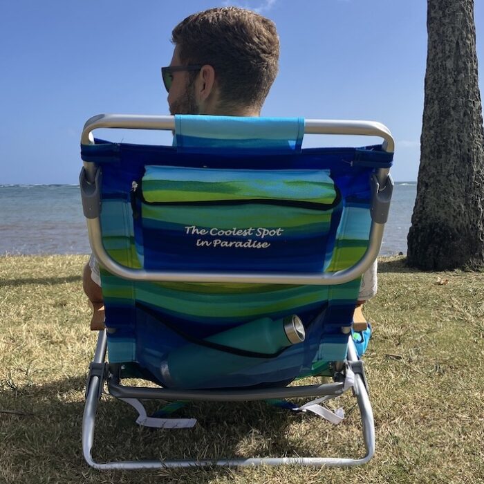 beach chairs at the beach