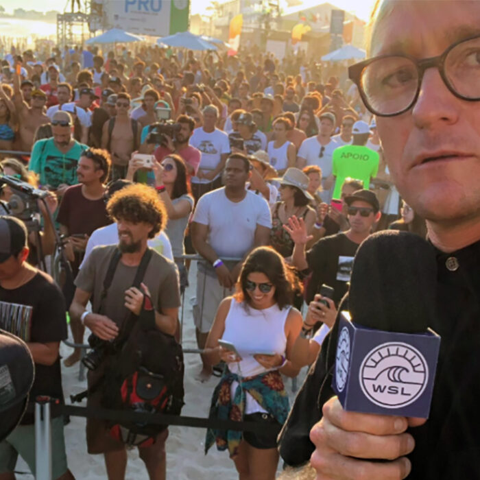 Chris Cote Talks Surf Commentator Criticism and Why Being On Air Is Harder Than You Think