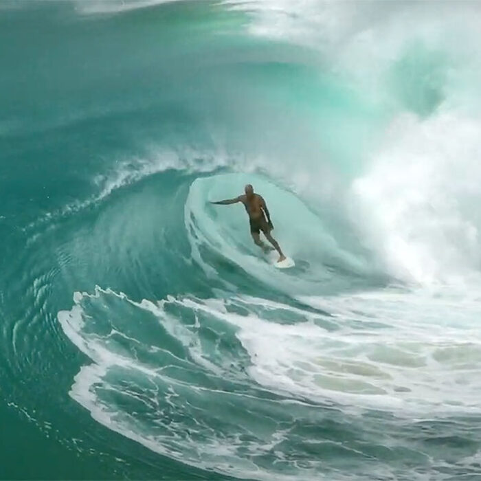 Kelly Slater surfing Kirra