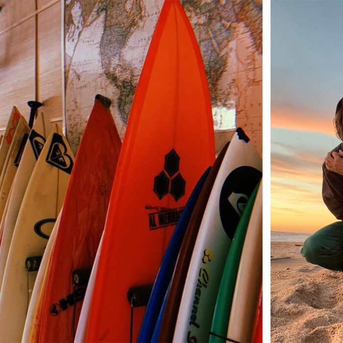 Lisa Andersen surfboard collection