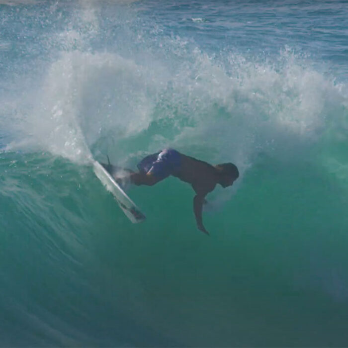 Occy surfing D-Bah