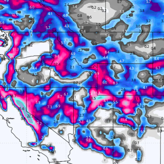 Barrage of Storms to Pound West Coast With Feet of Snow