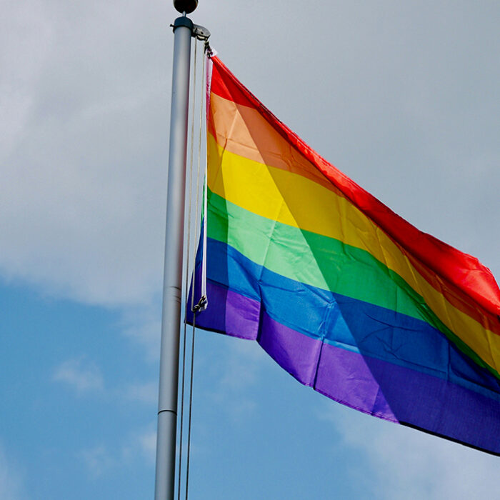 A symbol of inclusivity you won't be seeing outside a Huntington Beach government building anytime soon. Photo: Sophie Emeny // Unsplash