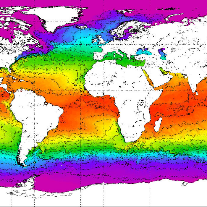 New study on sea surface temperatures