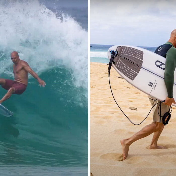 Kell Slater surfing