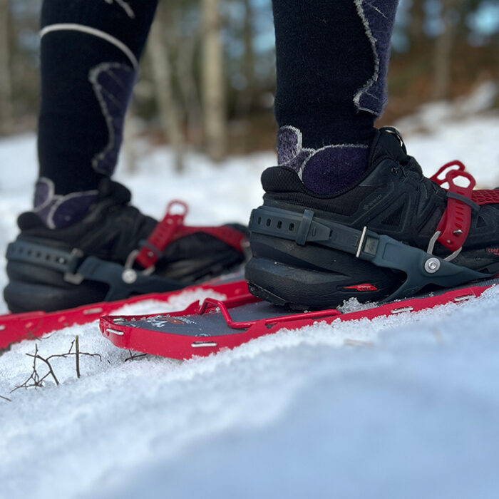 one of the pairs of snowshoes we tested for this guide